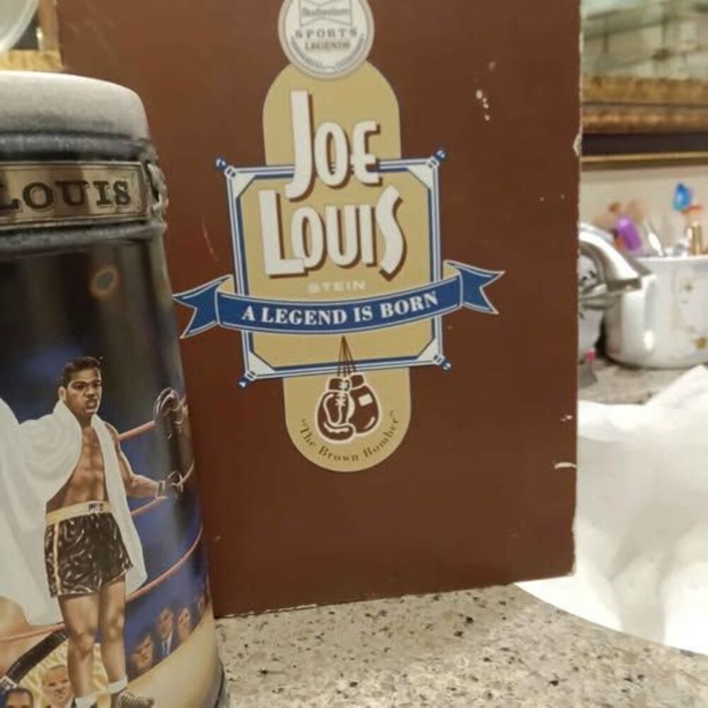 Budweiser Sports Legends Joe Louis Stein
